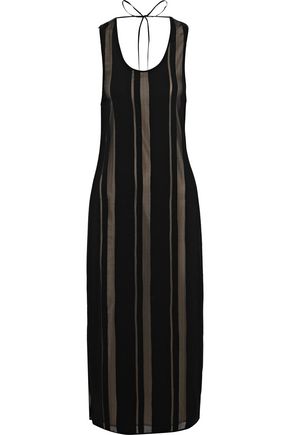Elizabeth And James Up To 70 Off Us The Outnet Elizabeth And James Talla Open Back Crepe Georgette Midi Dress
