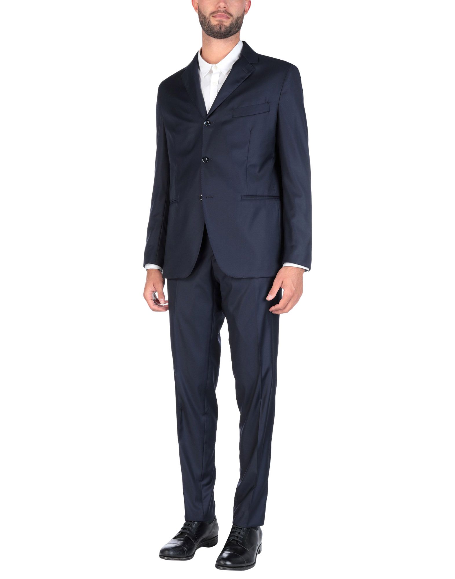 《送料無料》DANPOL Torino メンズ スーツ ダークブルー 60 バージンウール 100%