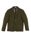 SUN 68 Jungen 3-8 jahre Jackett Farbe Milit�rgr�n Gr��e 6
