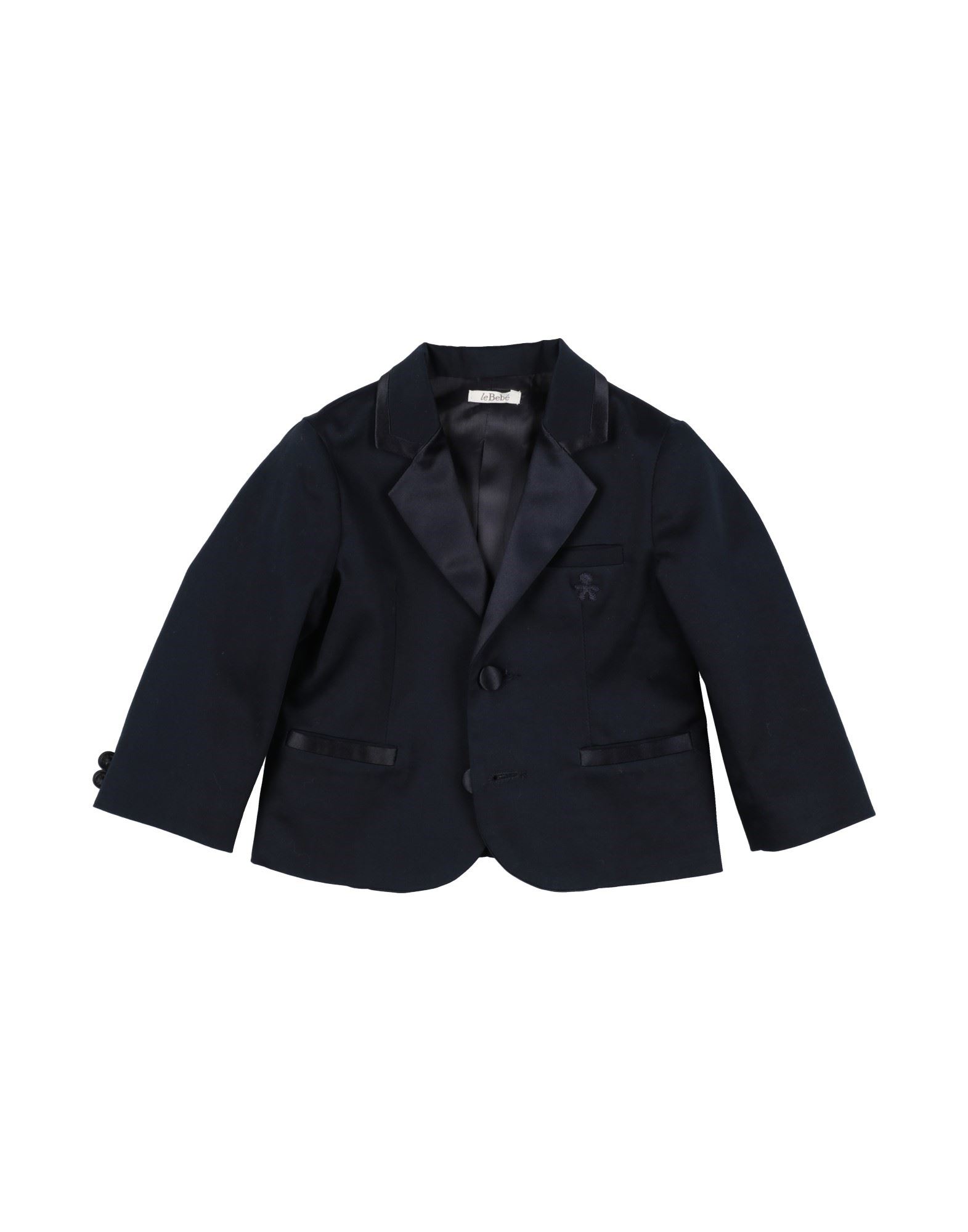 Le Bebé Babies' Suit Jackets In Dark Blue