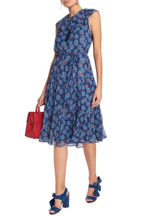 kate spade blue floral dress