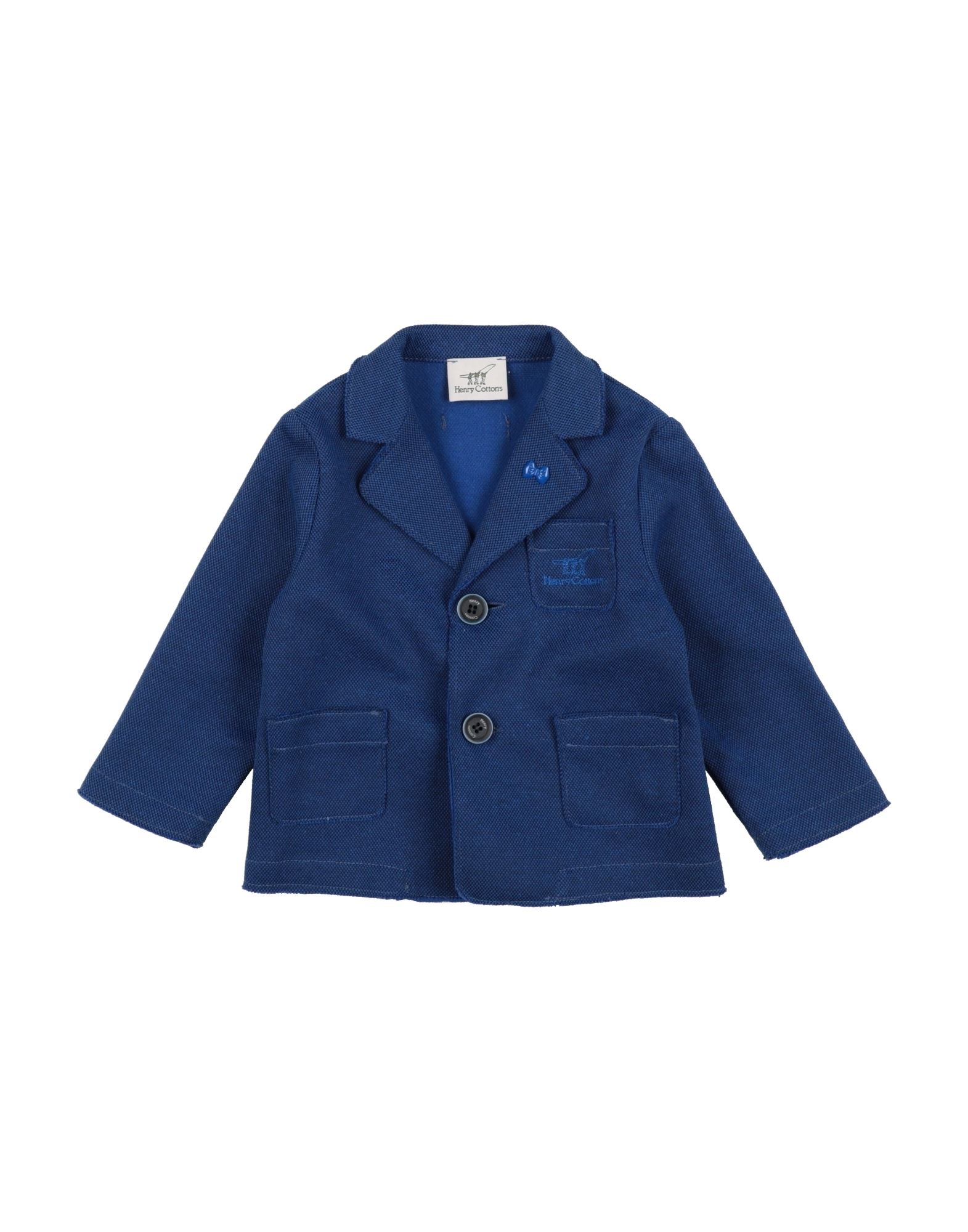 Henry Cotton's Kids' Suit Jackets In Dark Blue