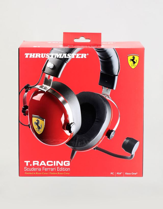 Scuderia Ferrari Online Store - T.Racing Scuderia Ferrari Edition gaming headset by Thrustmaster - Headphones