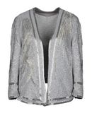 HAUTE HIPPIE Damen Jackett Farbe Grau Gr��e 3