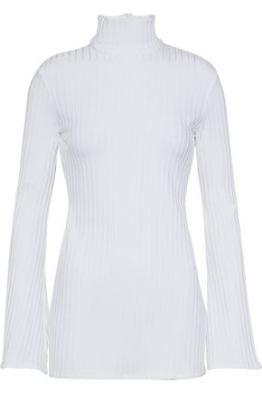 Ellery Up To 70 Off At The Outnet Ellery Mescaline Ribbed Knit Turtleneck Top