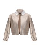 BOTONDI MILANO Damen Jackett Farbe Beige Gr��e 8