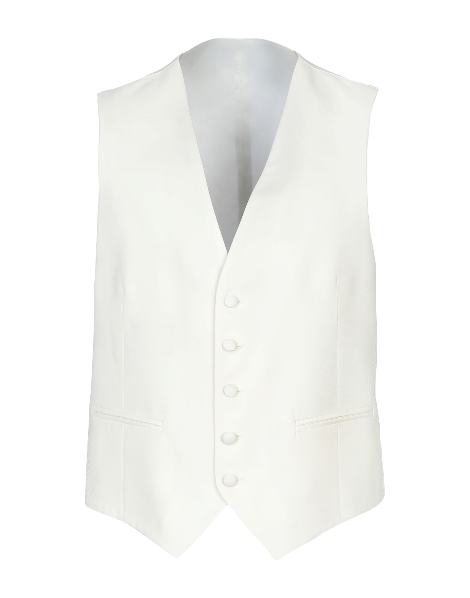 Paoloni Suit Vest In Ivory | ModeSens