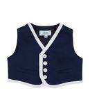 ALETTA Jungen 0-24 monate Weste Farbe Dunkelblau Gr��e 4