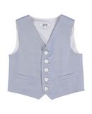 ALETTA Jungen 3-8 jahre Weste Farbe Azurblau Gr��e 2