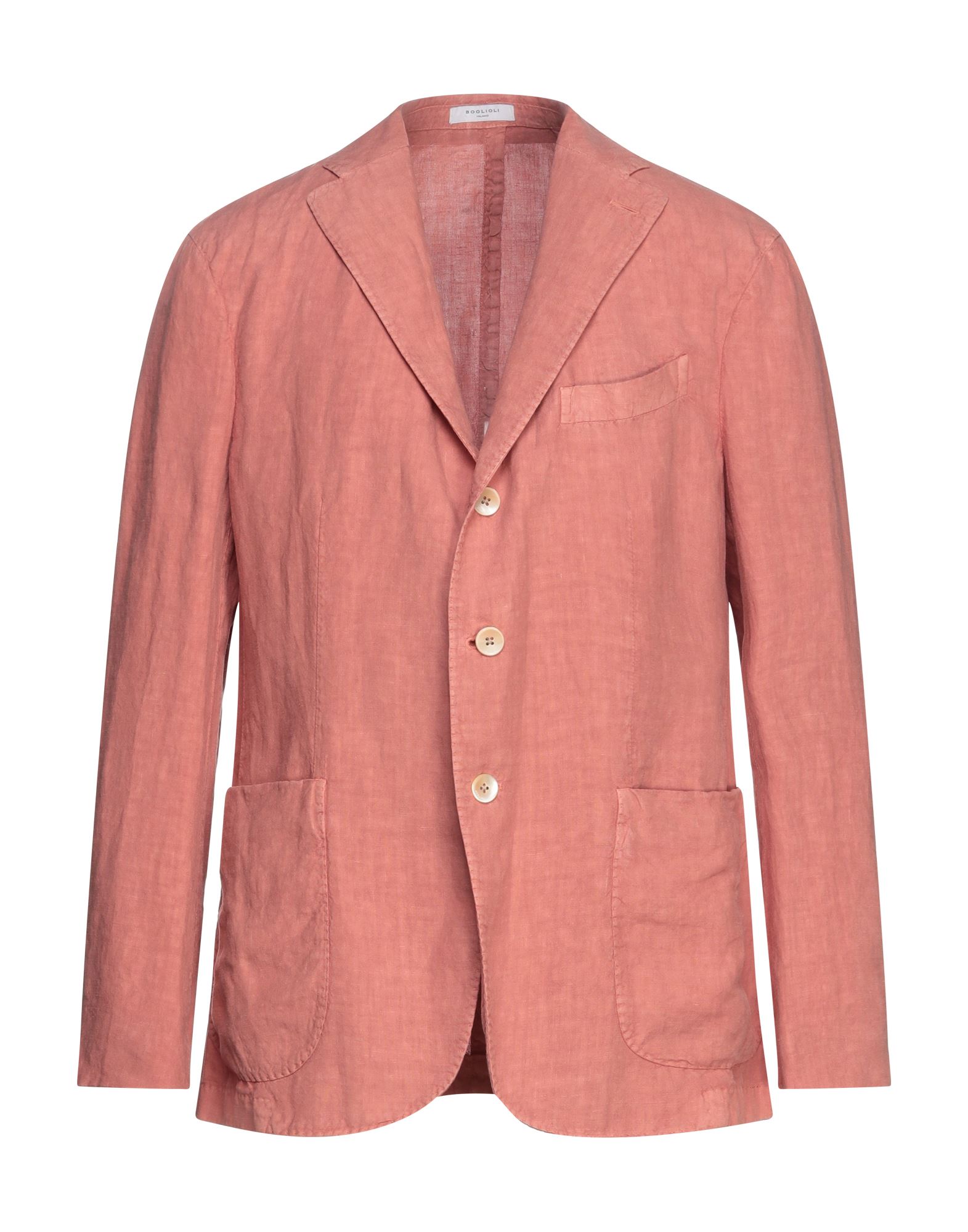 Boglioli Suit Jackets In Pastel Pink