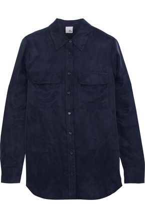 IRIS & INK Melody twill shirt