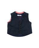 BIKKEMBERGS Jungen 0-24 monate Weste Farbe Dunkelblau Gr��e 4