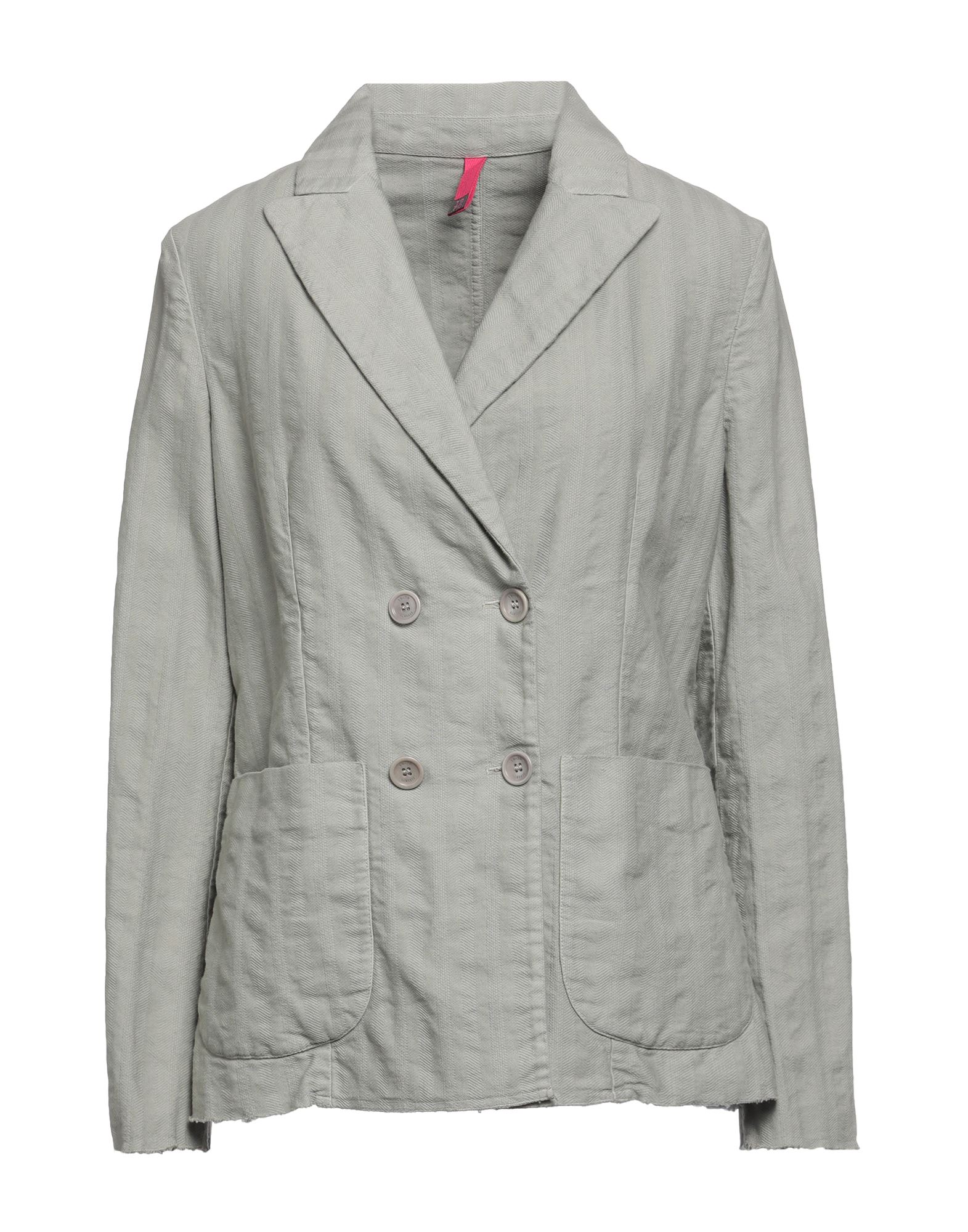 19.70 Nineteen Seventy Suit Jackets In Light Grey