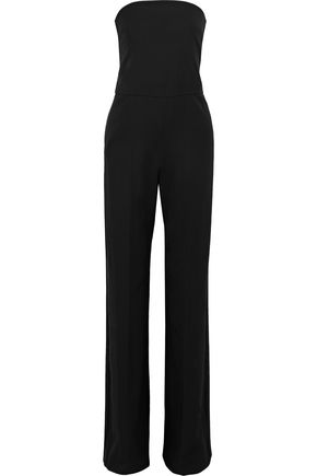 STELLA McCARTNEY Strapless wool-crepe jumpsuit