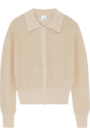 IRIS & INK Sienna cotton-blend cardigan