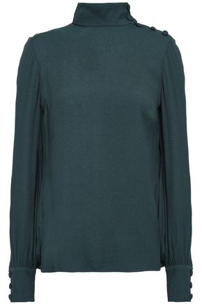 GOAT Crepe turtleneck blouse