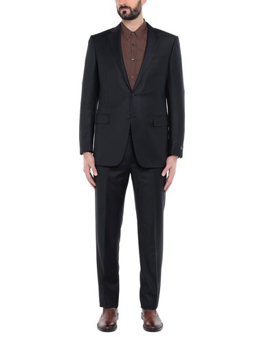 Shop Zegna Man Suit Black Size 50 Wool