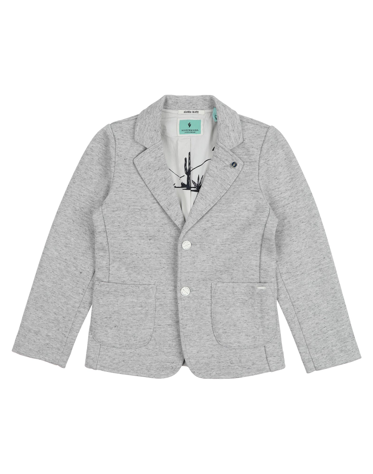 Scotch & Shrunk Kids' Suit Jackets In Grey