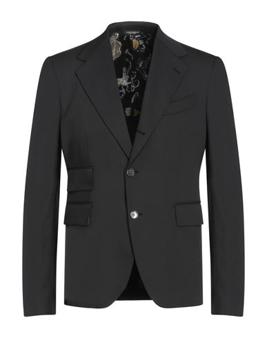 Shop Dolce & Gabbana Man Blazer Black Size 40 Virgin Wool