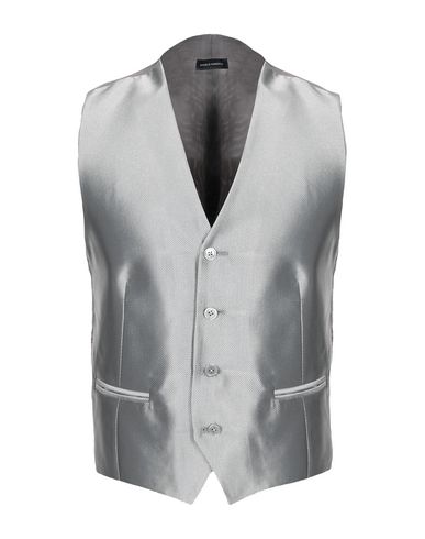 Angelo Nardelli Man Vest Light Grey Size 42 Polyester