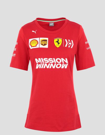 Scuderia Ferrari Online Store - Scuderia Ferrari 2019 Replica women's t-shirt - Short Sleeve T-Shirts