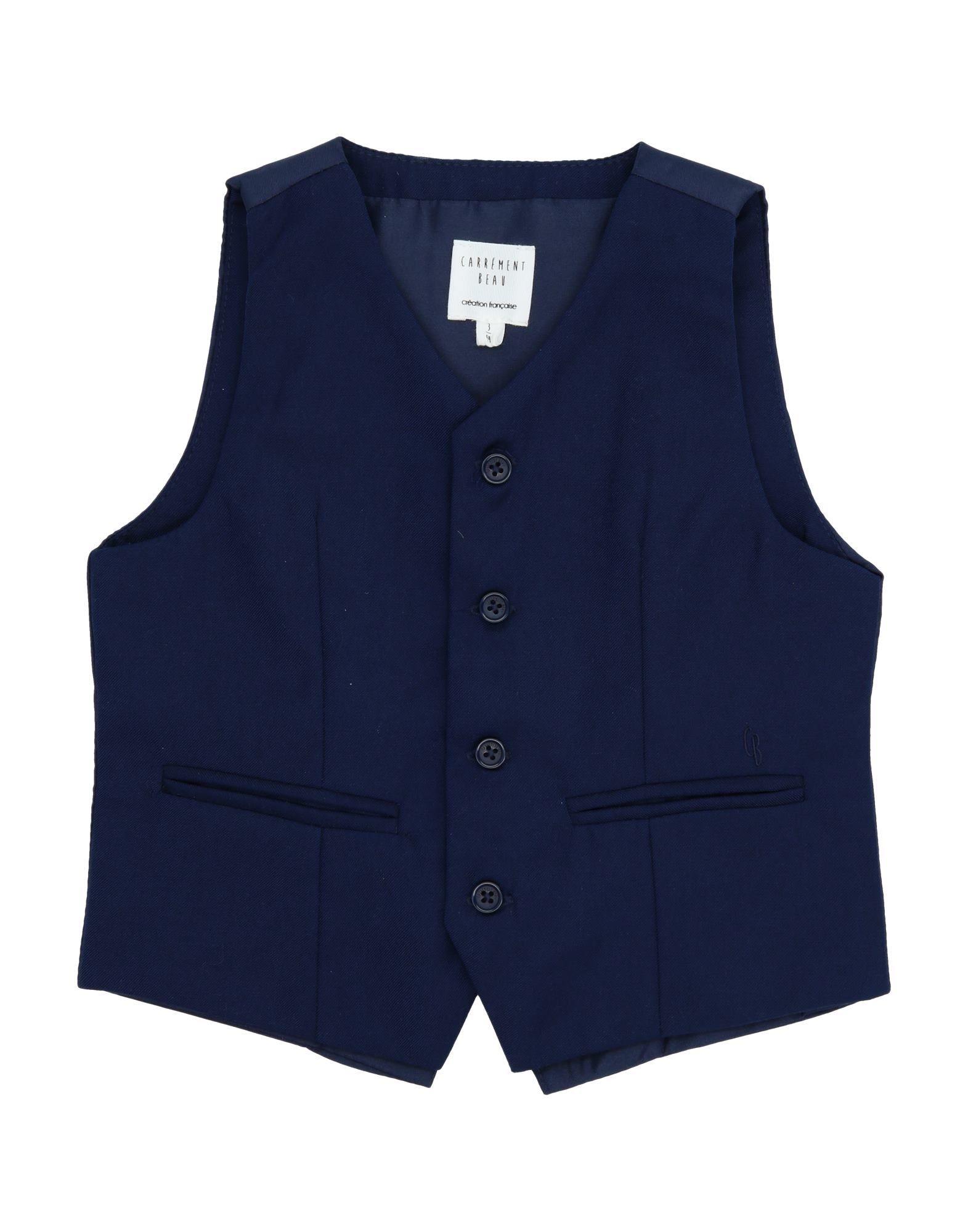 Carrèment Beau Kids' Vests In Blue