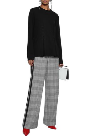 Click to view more detailed imagery on our partner's website Rosie Assoulin Woman H&E Hook-Detailed Cady Top Black