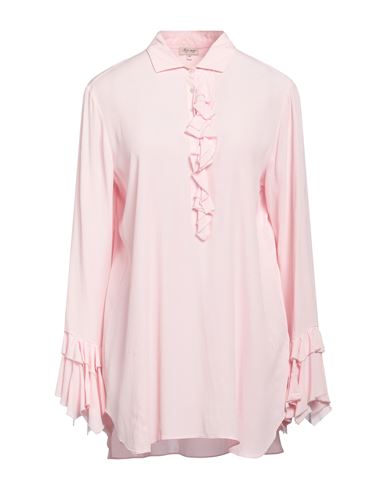 Woman Top Pink Size M Viscose, Silk