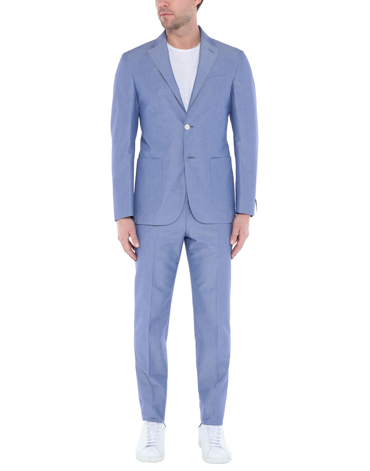 Cc Collection Corneliani Suits In Pastel Blue | ModeSens