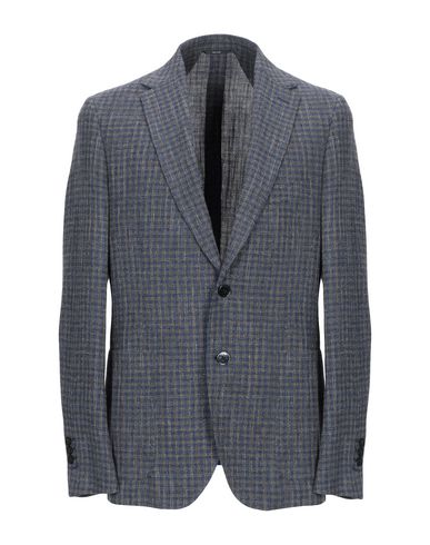 Barbati Man Suit jacket Khaki Size 38 Cotton, Elastane
