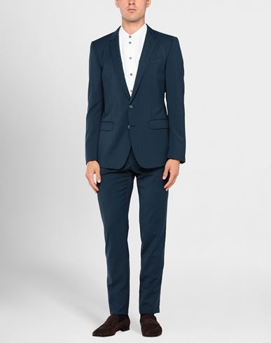 Dolce & Gabbana Man Suit Blue Size 36 Polyester, Wool, Elastane
