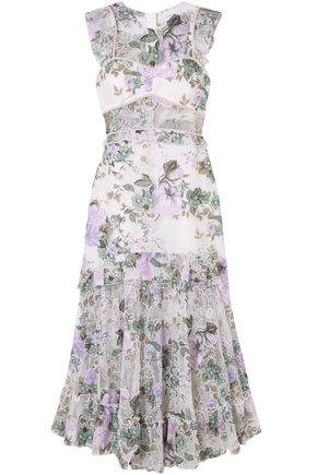 Oh So Lovely floral-print mesh midi dress | ALICE McCALL | Sale up to ...