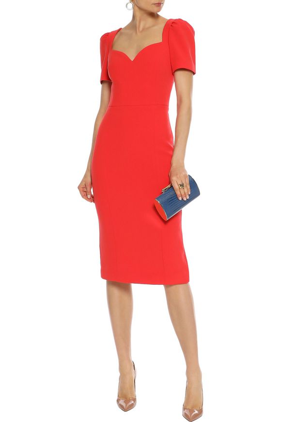 L'Amour stretch-crepe dress | REBECCA VALLANCE | Sale up to 70% off ...