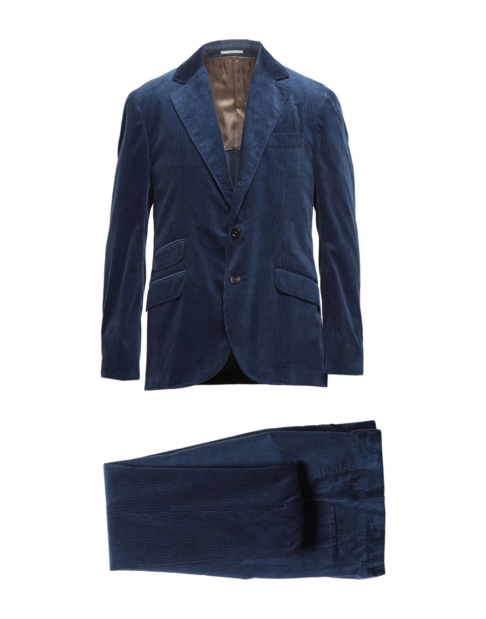 Brunello Cucinelli Suits In Blue