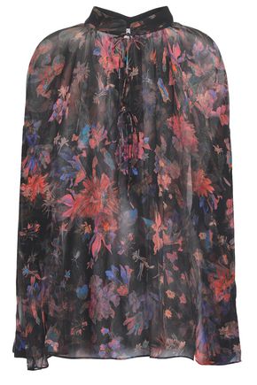 IRO Beatle floral-print silk-georgette blouse