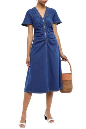 paper london denim dress