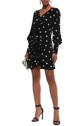 zimmermann black polka dot dress