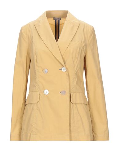 Woman Blazer Sand Size 10 Cotton