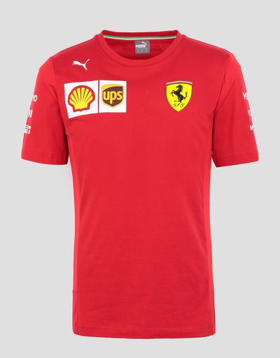 Scuderia Ferrari Online Store - Scuderia Ferrari 2019 Replica men's t-shirt - Short Sleeve T-Shirts
