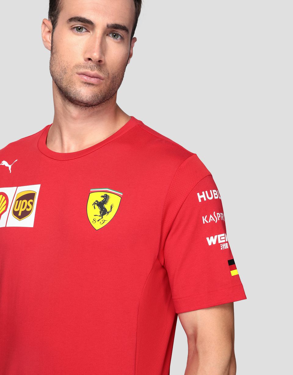 Ferrari Scuderia Ferrari Vettel Replica T-shirt Man | Scuderia Ferrari ...