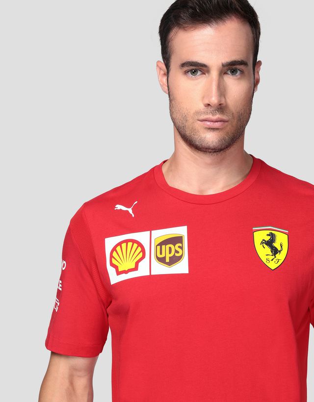 Scuderia Ferrari Online Store - Scuderia Ferrari ルクレール レプリカ Tシャツ - 半袖Tシャツ