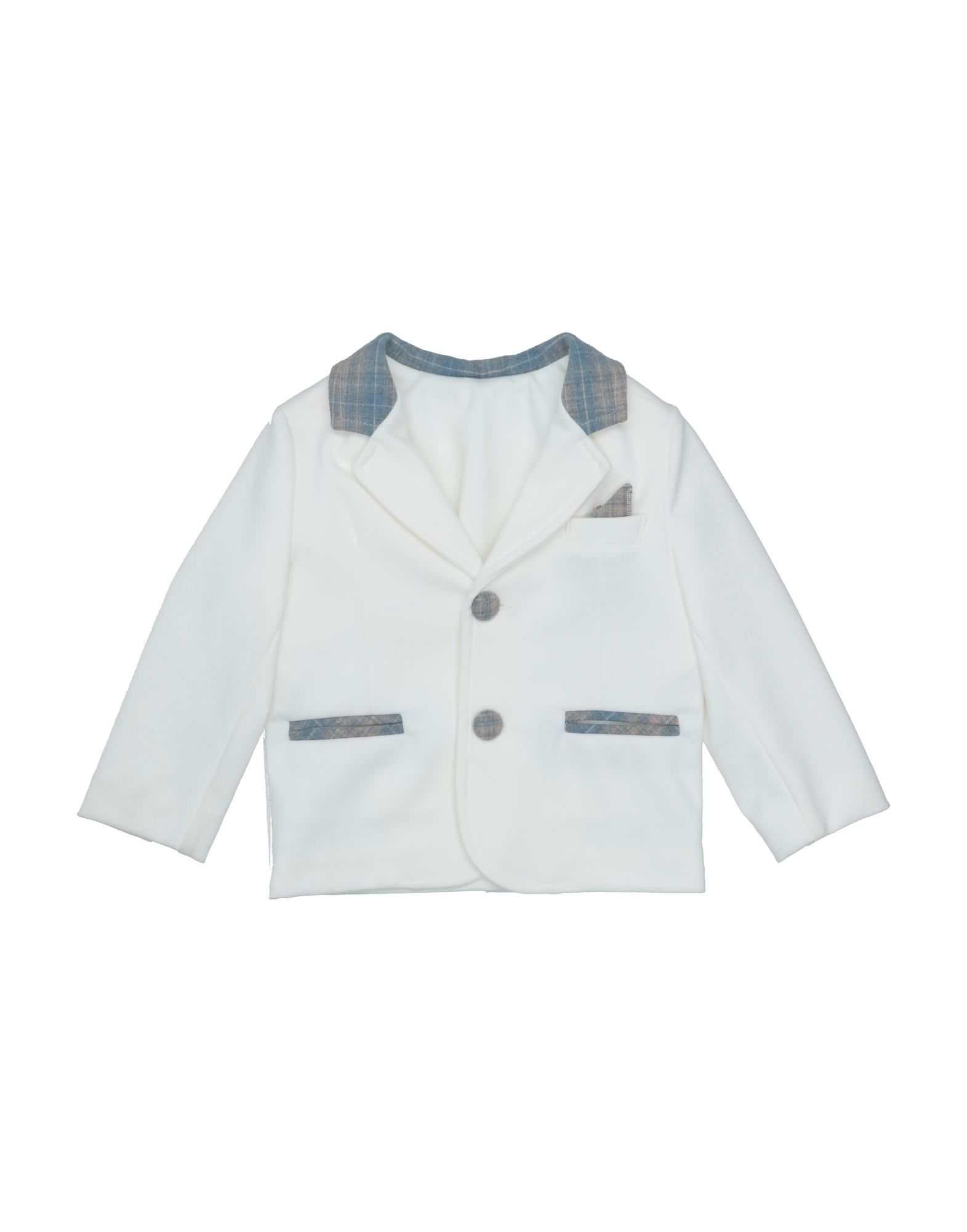 Gastone® Kids' Suit Jackets In Ivory