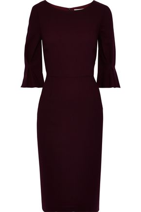 GOAT Evan wool-crepe dress