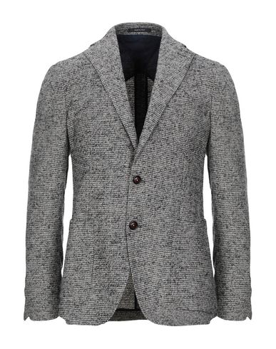 Angelo Nardelli Man Suit Jacket Grey Size 42 Virgin Wool, Polyamide, Cotton, Elastane