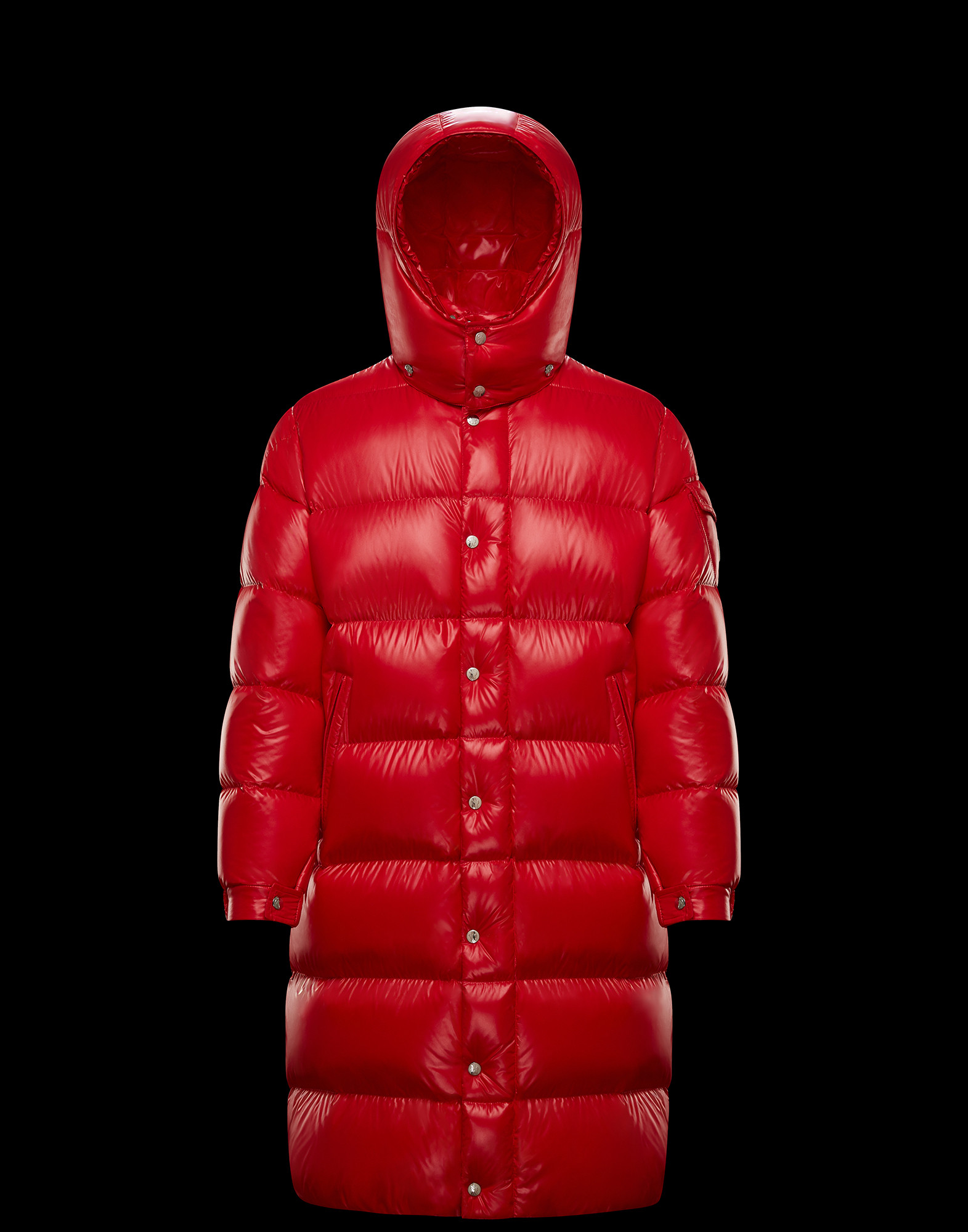 moncler womens red coat