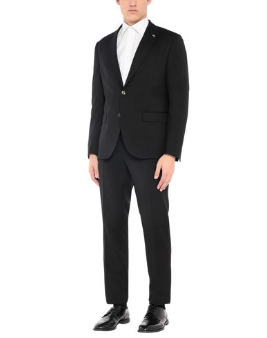 Barbati Man Suit Black Size 44 Polyester, Viscose, Wool, Elastane