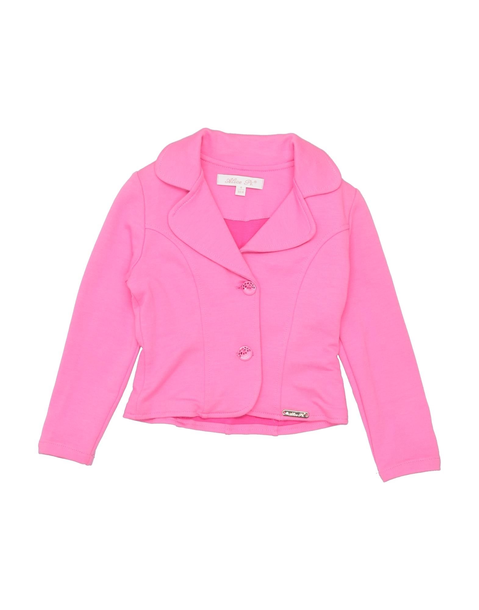 Alice Pi. Kids' Suit Jackets In Pink