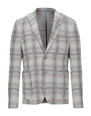 Barbati Man Suit jacket White Size 44 Viscose, Cotton, Polyester, Polyamide