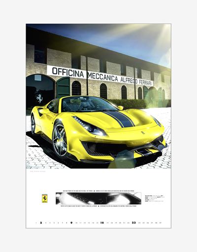 Scuderia Ferrari Online Store - Mito Ferrari 2020 official Ferrari calendar - Posters & Prints