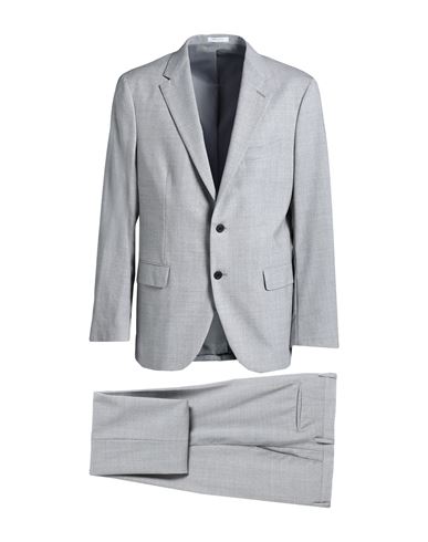 Shop Boglioli Man Suit Light Grey Size 44 Virgin Wool
